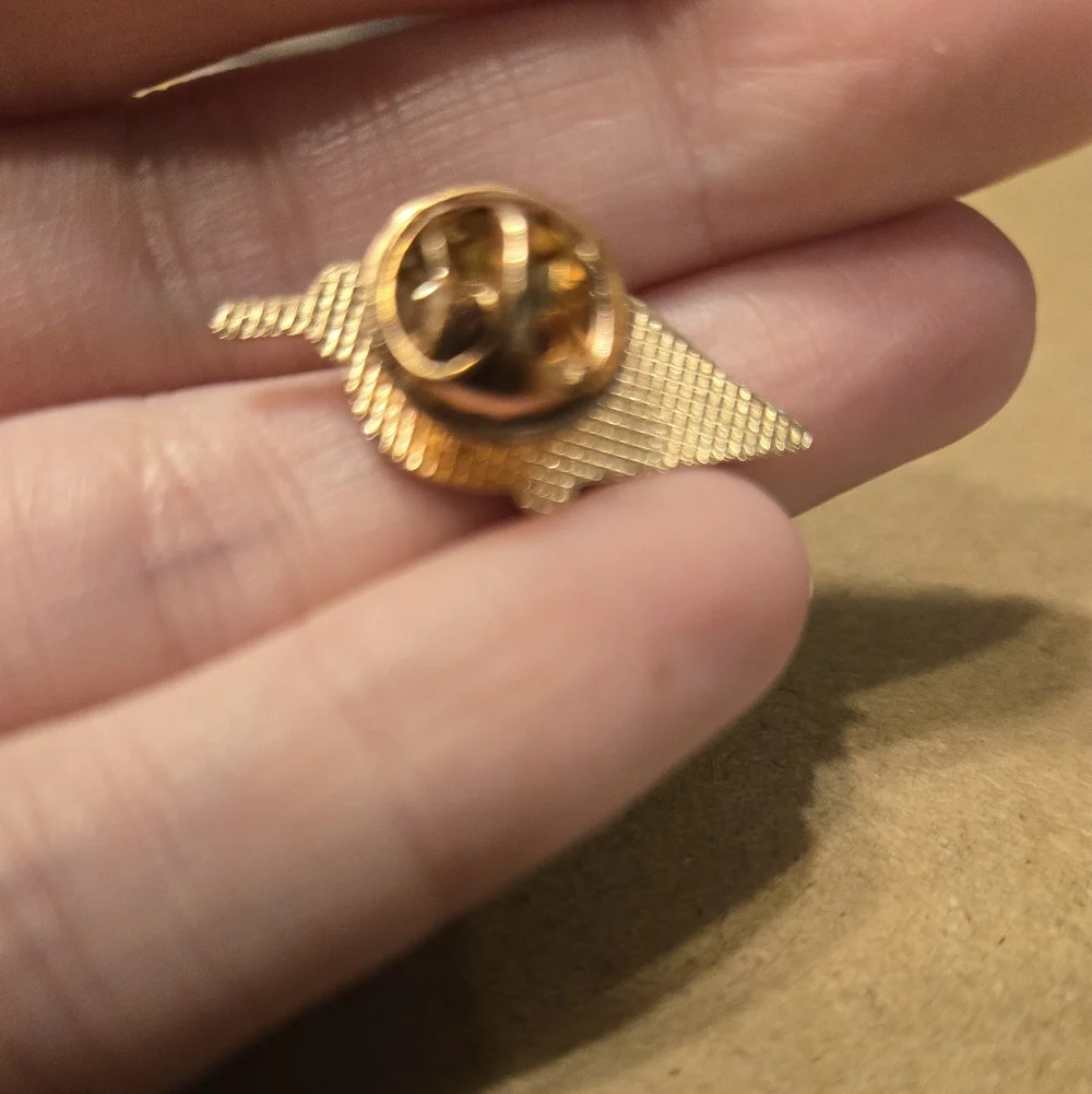 Yellow Ice Cream Cone Pin